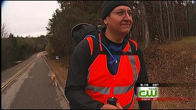 Oklahoma Man Hikes 850 Mile Long Trail Of Tears