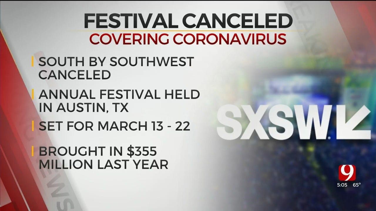 South By Southwest Cancels Due To Coronavirus Concerns