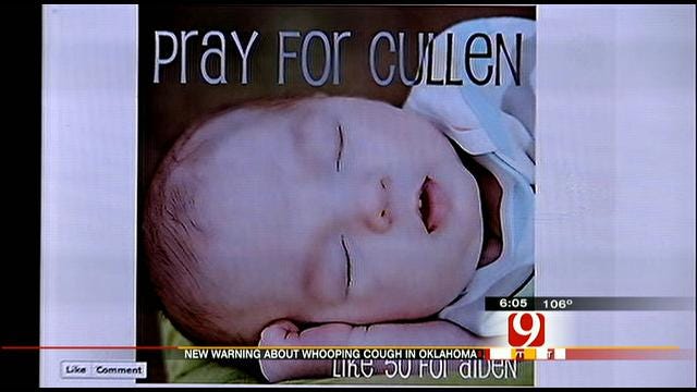 Elk City Infant Shows Signs Of Pertussis; Parents Warn Of Disease