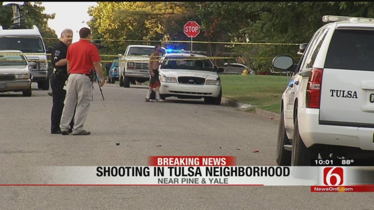Man Shot In Buttocks When Bullets Scatter Across Tulsa Neighborhood, Police Say