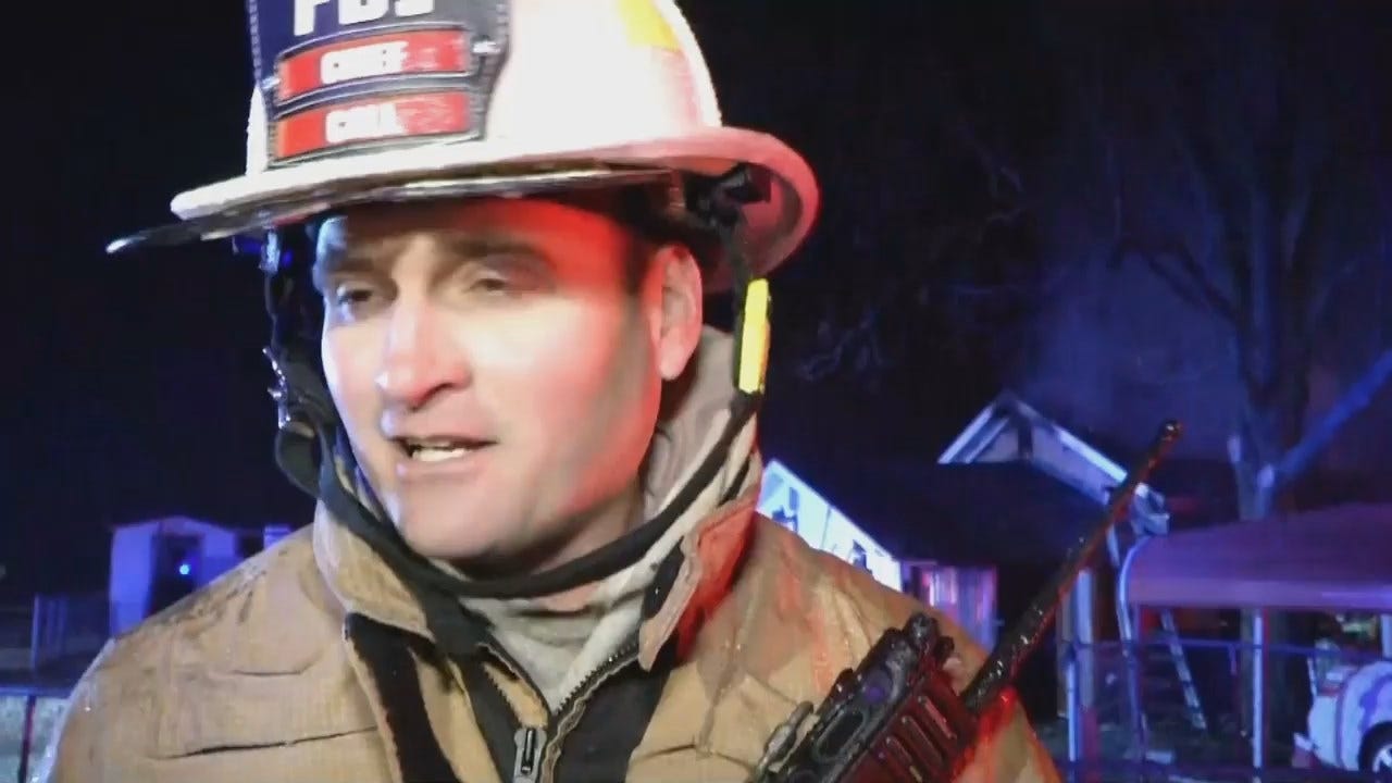 WEB EXTRA: Collinsville Fire Chief Harold Call Talks About The Fire