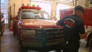 Oklahoma Companies Donate Money To Help Small Town Fire Departments
