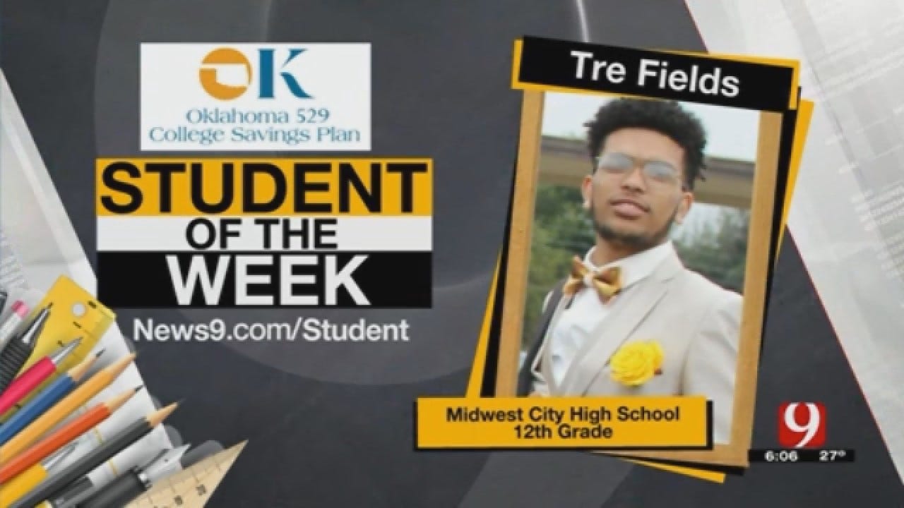 Student Of The Week: Tre Fields From Midwest City High School