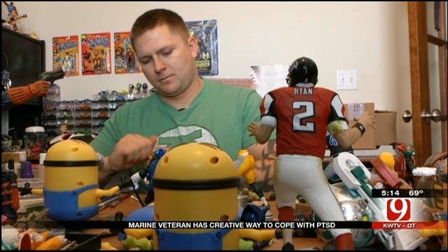 Yukon Veteran Re-Paints Action Figures To Cope With PTSD