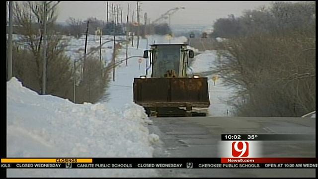 Woodward Residents Still Digging Out From Significant Winter Storm