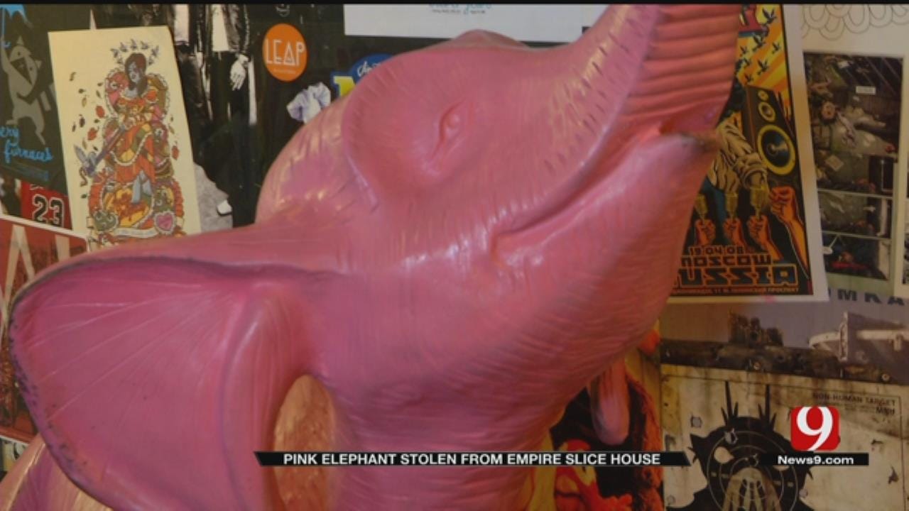 'Ellie The Elephant' Stolen From OKC's Empire Slice House