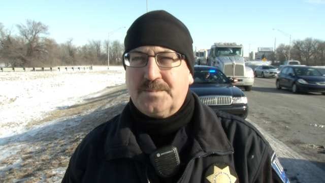 WEB EXTRA: Tulsa Police Cp. JD Curran Talks About Crash, Arrest