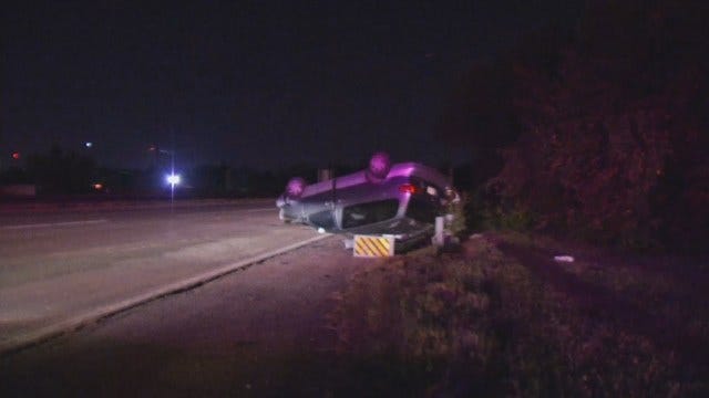 WEB EXTRA: Video From Scene Of Highway 75 Rollover Crash