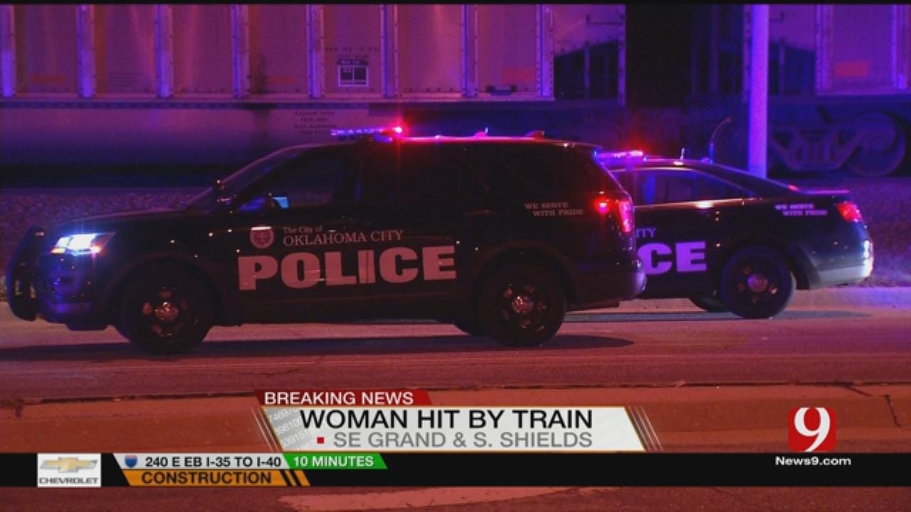 Woman In Hospital After Train Accident In SE OKC