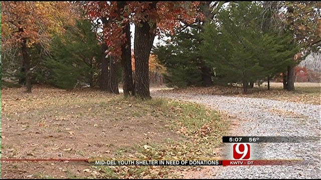 Mid-Del Youth Shelter Needs Donations For New Driveway