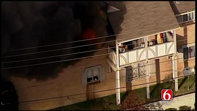 Osage Skynews 6: Apartment Fire At London Square Apartments