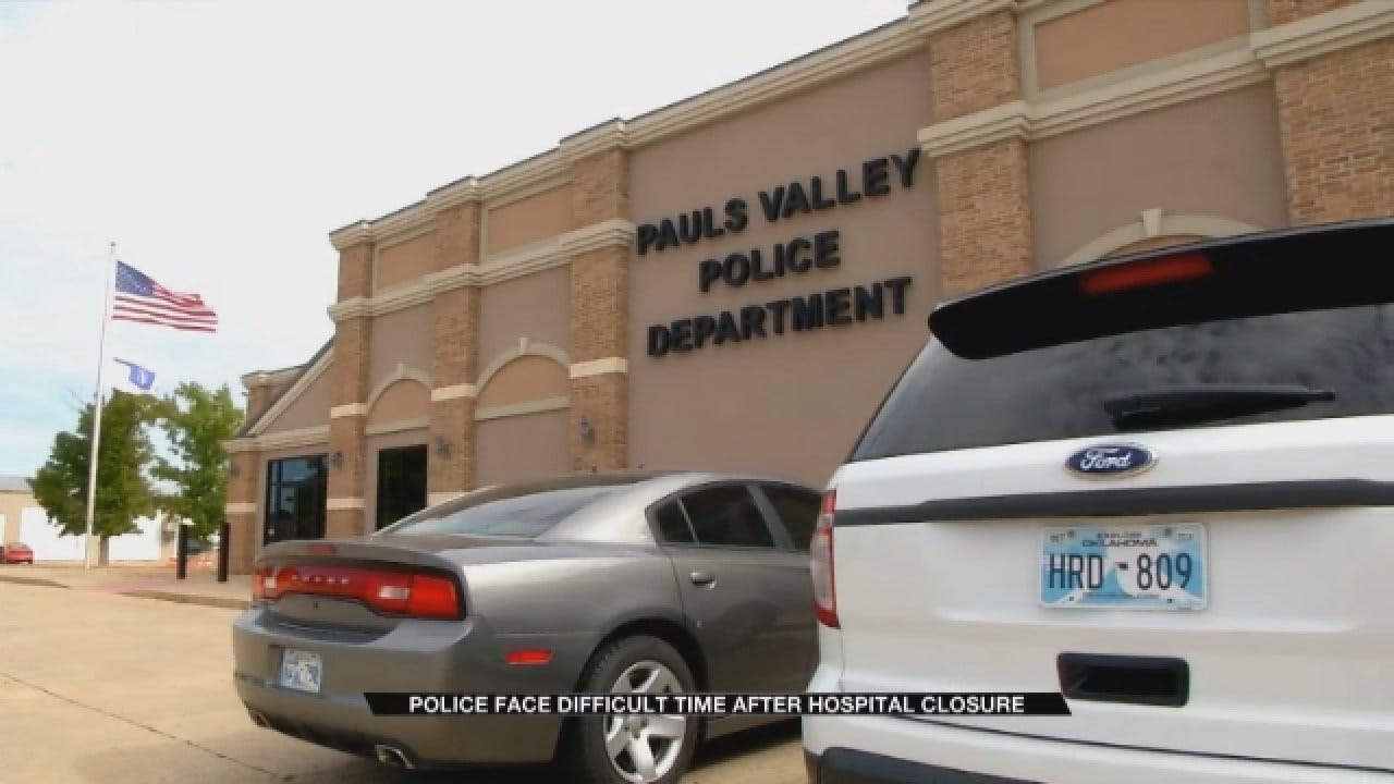 Police Face Difficult Time After Pauls Valley Hospital Closes