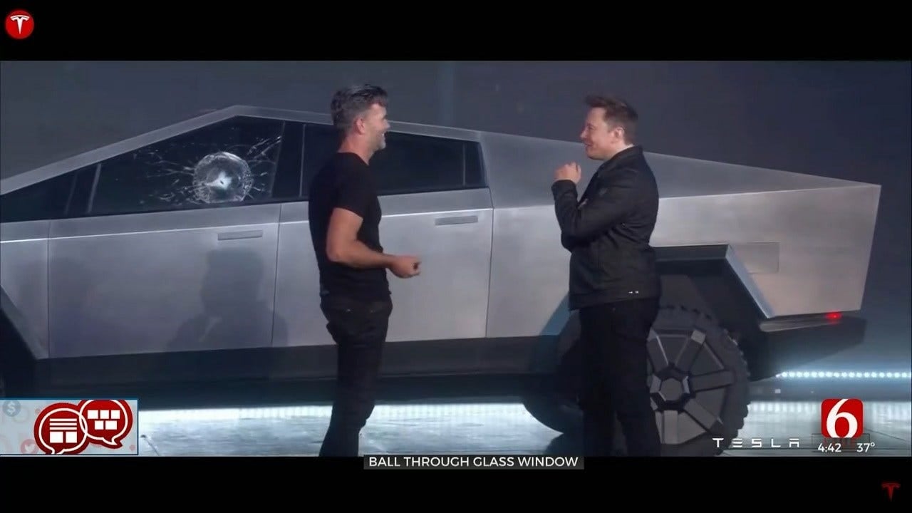 Something To Talk About: Elon Musk's 'Bulletproof' Glass Shatters