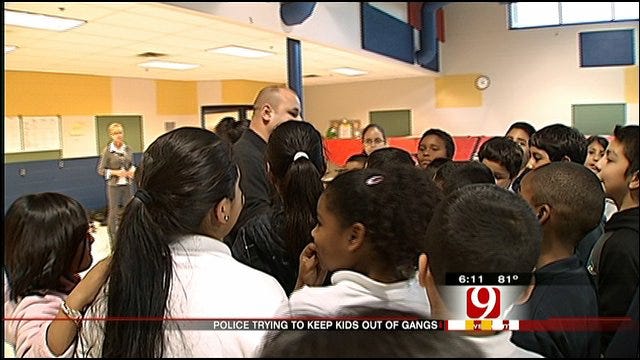 OKC Police's Mentoring Program Helps Keep School Children Away From Gangs