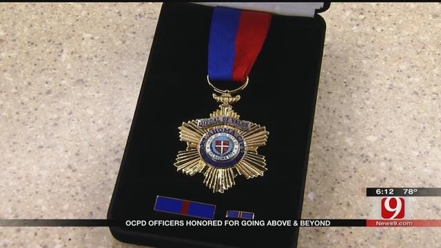 Oklahoma City Police Department Honors Officers With Medal Of Valor