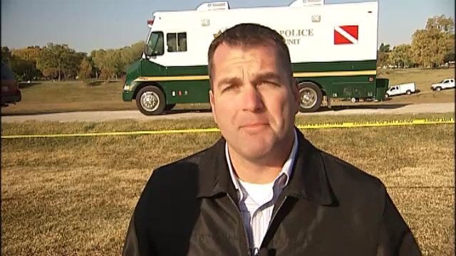 WEB EXTRA: Tulsa Police Officer Jason Willingham Answers Pond Search Questions