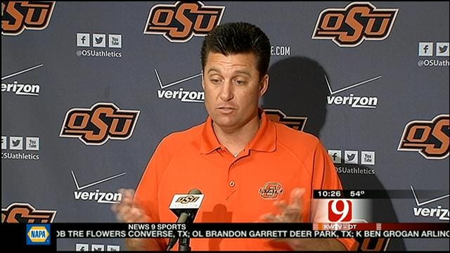 Mike Gundy Talks About His New 2013 Class