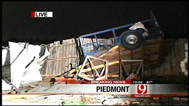 Strong Winds Cause Severe Damages In Piedmont