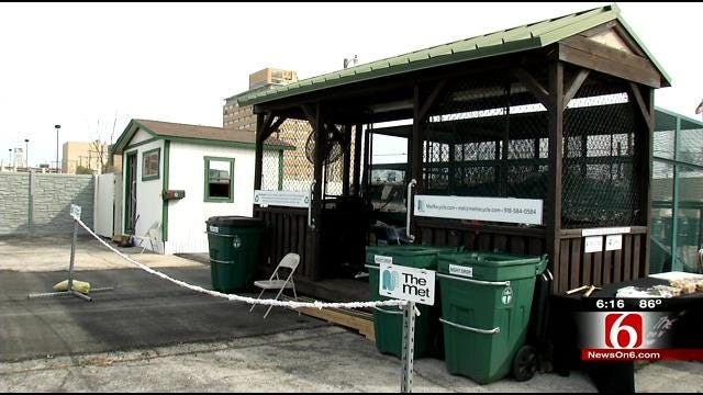 Recycling Drop-Center Opens In Downtown Tulsa
