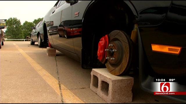 Thieves Target Wheels, Tires At Bartlesville, Broken Arrow Car Lots