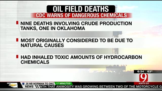 CDC Warns Of Dangerous Chemicals After Deaths Of Oil Field Workers