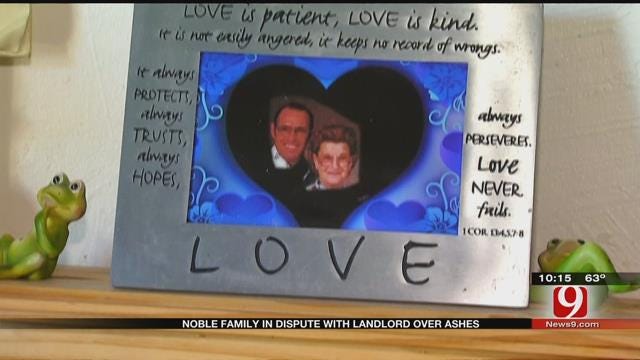 Woman's Fight For Parents' Ashes Leads To Dispute With Landlord