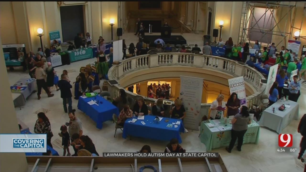 Autism Awareness Day At State Capitol