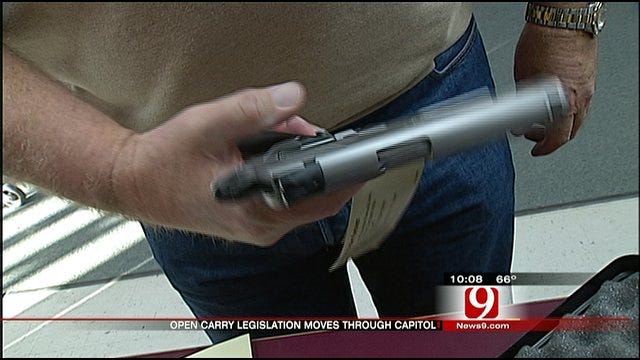Lawmakers Debate Over Open-Carry Law In Oklahoma