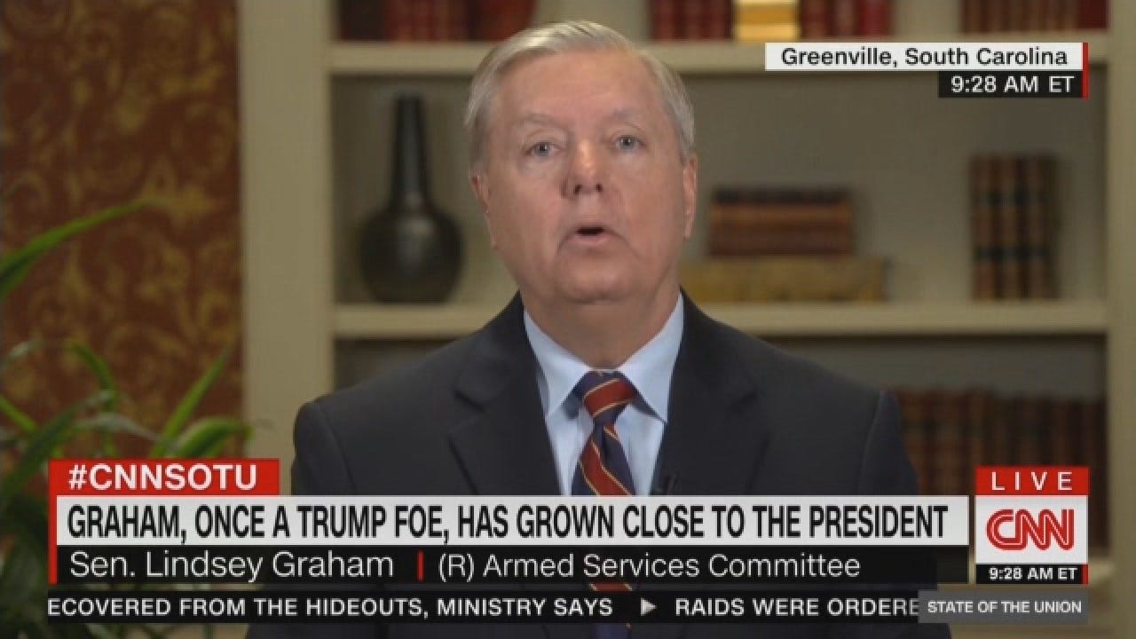 Sen. Graham On Government Shutdown, US Border, Syria