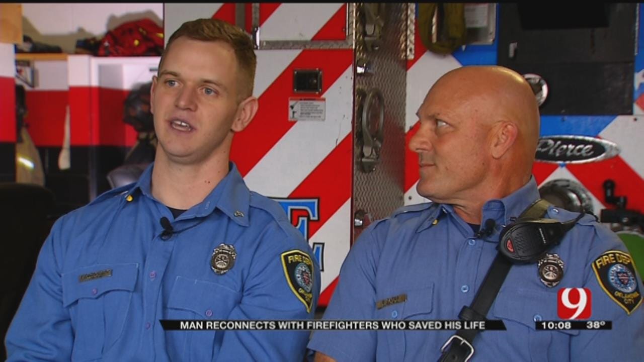 Metro Rescue Victim To Become Firefighter