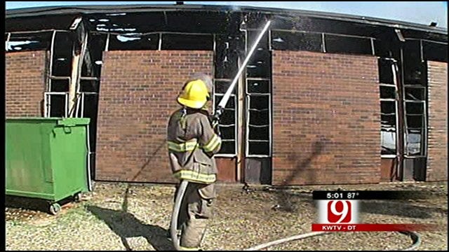 Residents Stunned After Fire Destroys Perry Church