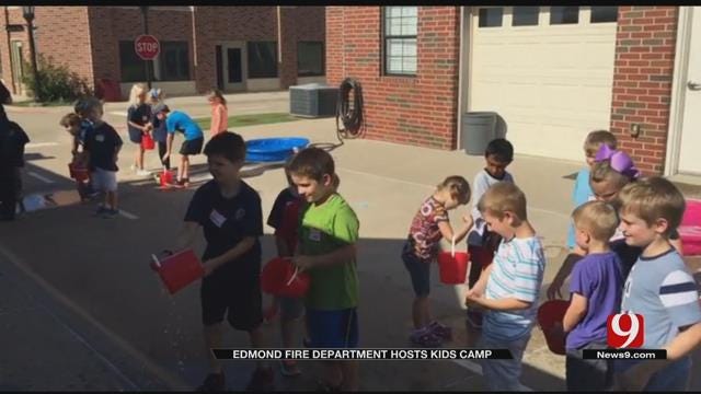 Edmond Fire Department Hosts Kids Camp