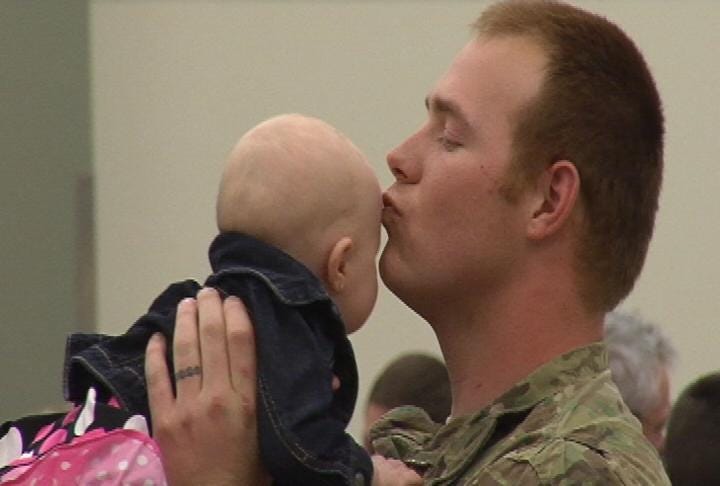 Oklahoma Soldiers Return From Deployment In Iraq