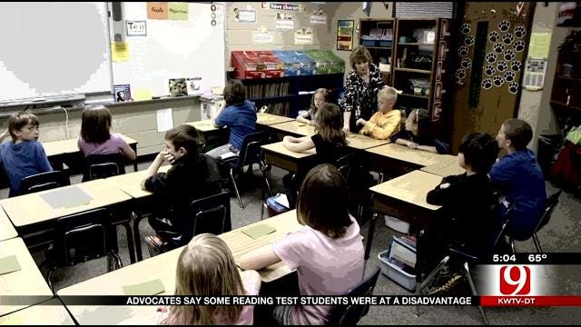 Advocates Say Some Reading Test Students Were At A Disadvantage
