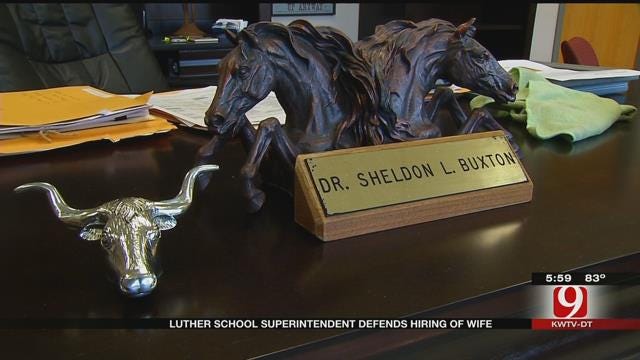 Luther Schools Superintendent Creates $65K Position Then Hires Wife