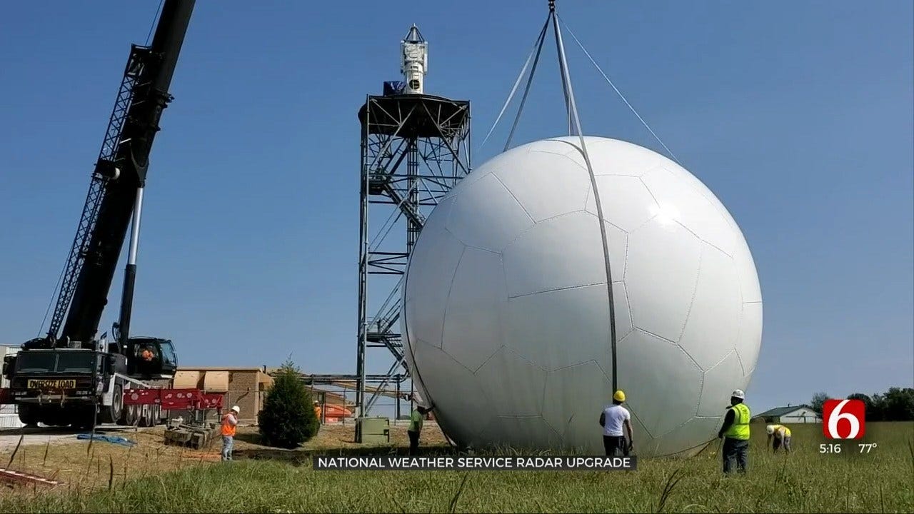 Tulsa National Weather Service Upgrades Radar
