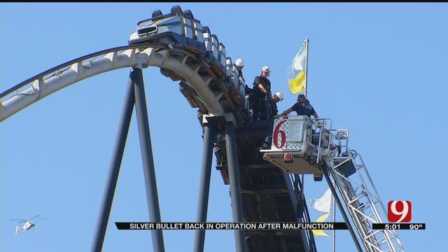 Roller Coaster Reopens After Malfunction At Frontier City