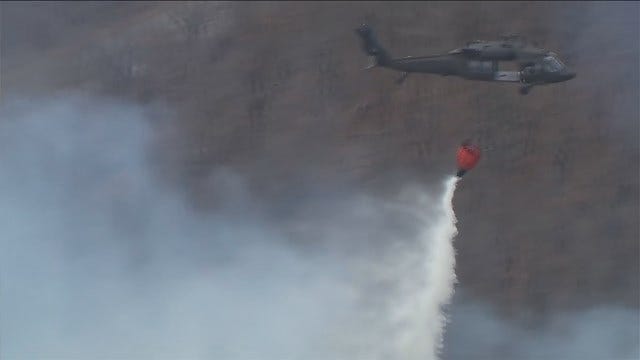 Aerial Assault A Huge Help In Battling Oklahoma Wildfires
