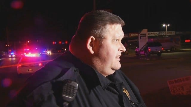 WEB EXTRA: Tulsa Police Cpl. R.W. Solomon Talks About Fatal Accident