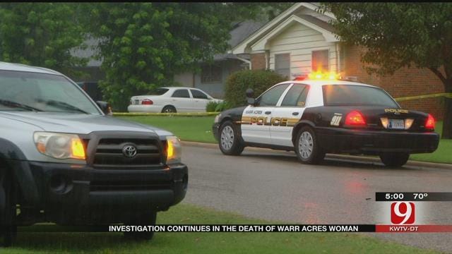 Investigation Continues Into Death Of Warr Acres Woman