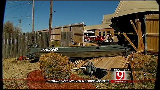 Investigation Into Crane Accident At Deaconess Continues