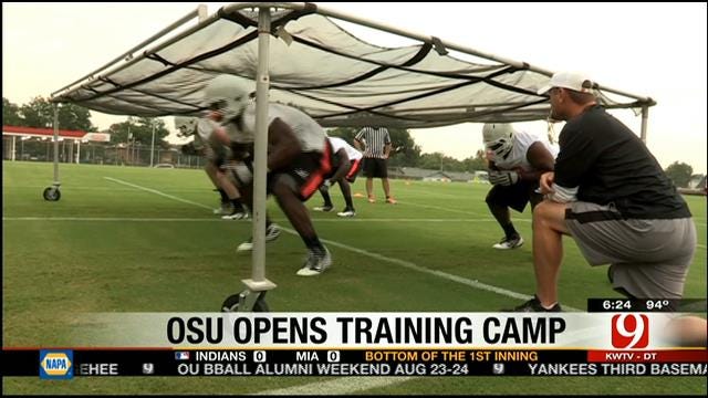 Oklahoma State Opens Fall Practice