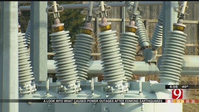 Edmond Officials Explain Power Failure During Recent Earthquakes