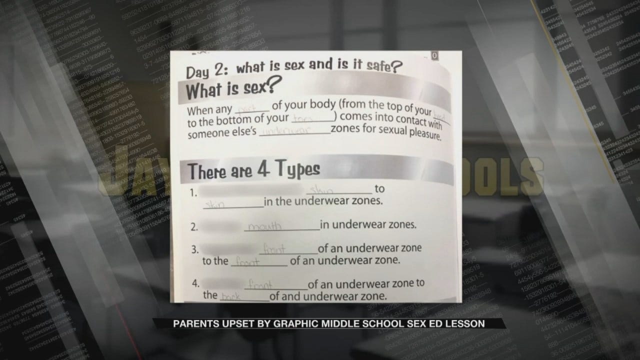 Jay Parents Claim Sex Ed Lesson Taught Different Ways To Have Sex
