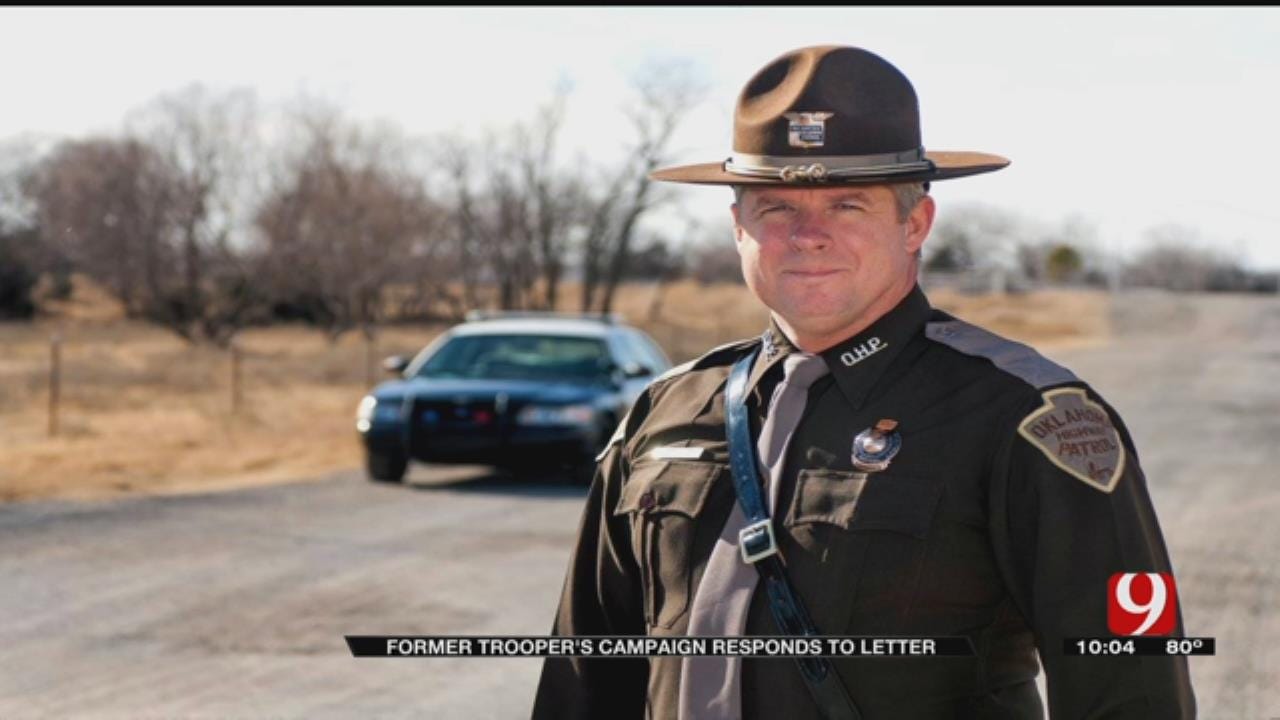 Former Trooper's Campaign Responds To Letter