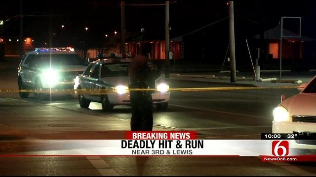 Woman Killed While Crossing Tulsa Street In Hit And Run