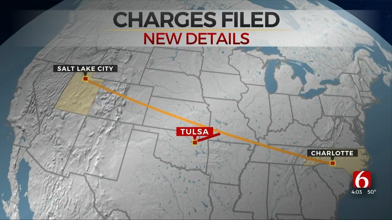 Man On Plane Diverted To Tulsa Charged With Groping Female Passenger
