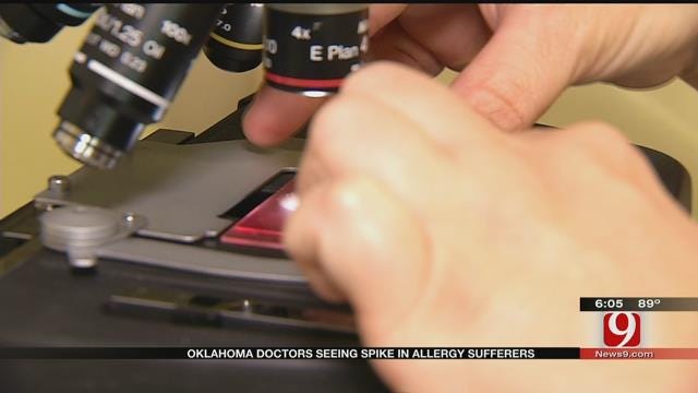 Oklahoma Doctors Seeing Spike In Allergy Sufferers
