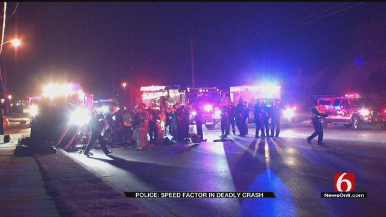 20-Year-Old Man Dies In Tulsa Rollover Crash