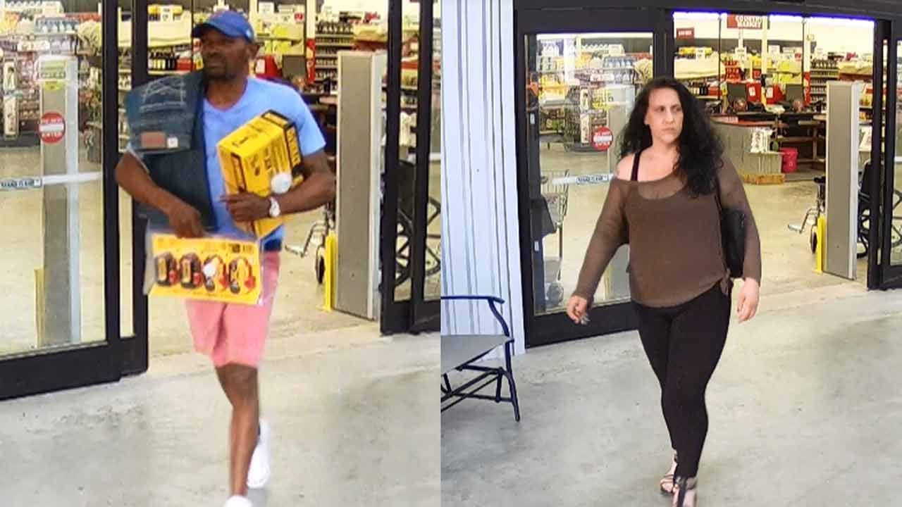 Sand Springs Police Searching For Theft Suspects